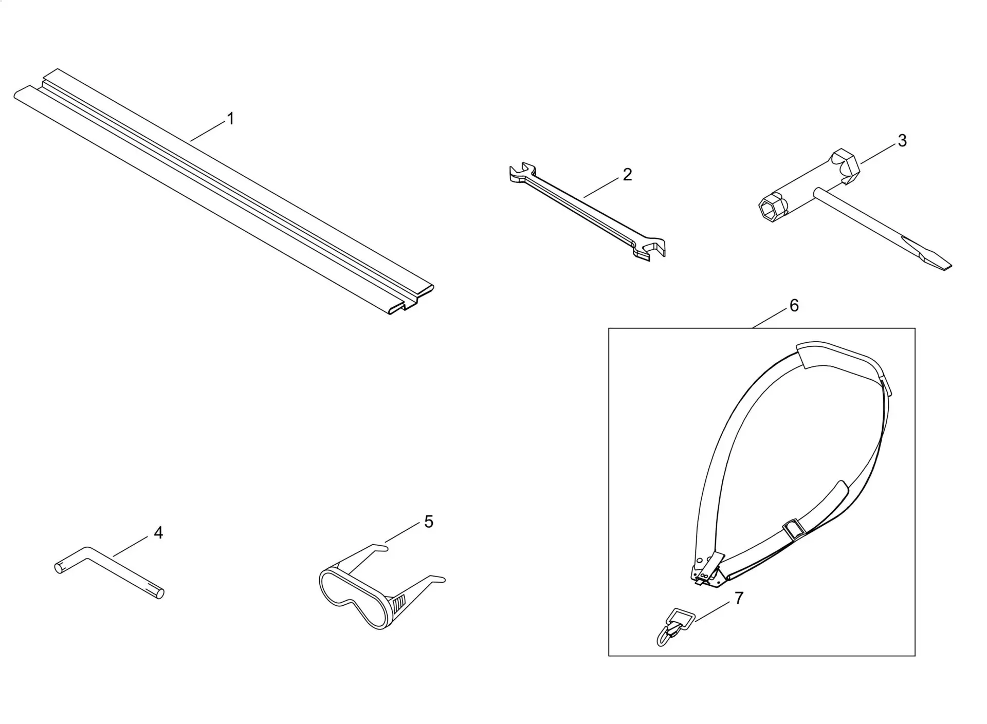 Echo HCA236ESLW (38001001 to 38999999) - Accessories