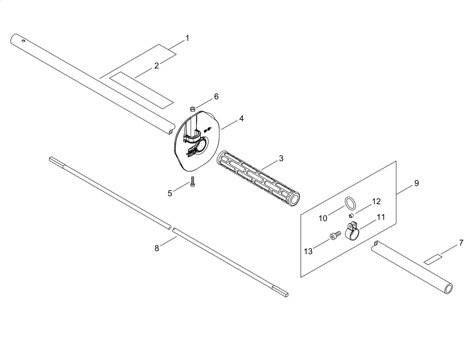 Echo HCA2620ESHD (38000001 to 38999999) - Main Pipe