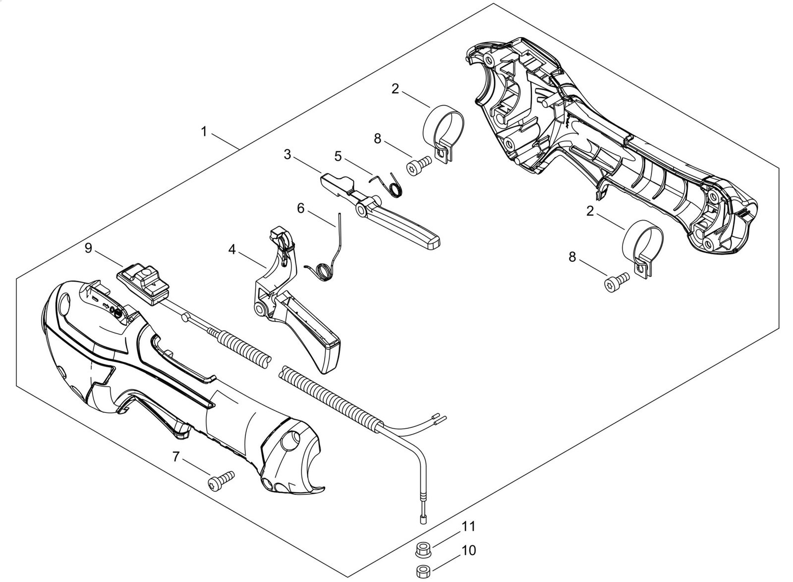 Echo HCA2620ESHD (38000001 to 38999999) - Throttle