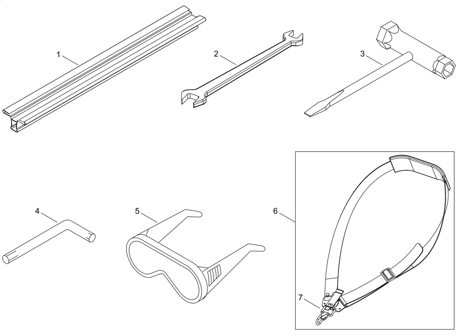 Echo HCA2620ESHD (38000001 to 38999999) - Accessories