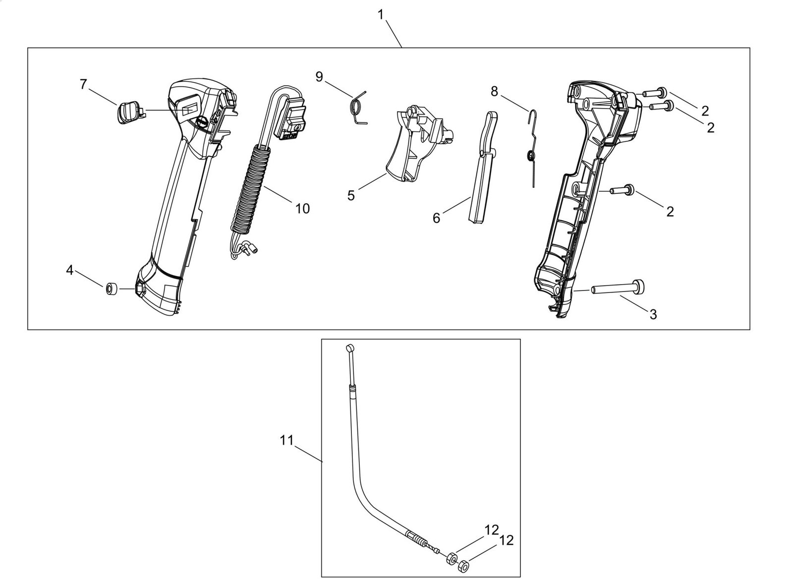 6858 Echo SRM520ESU (38000001 to 38999999) - Throttle