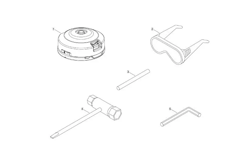 Echo GT222ES (38000001 to 38005957) - Accessories
