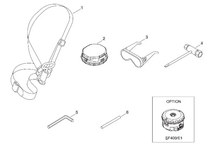 Echo SRM222ESL (38000001 to 38007977) - Accessories