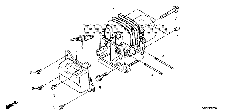 Honda HRG466C1SKEH - Cylinder Head