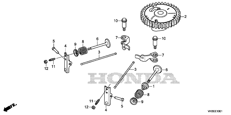 Rasenmähermesser 46 cm für Honda HRG465C, HRB415, 17,99