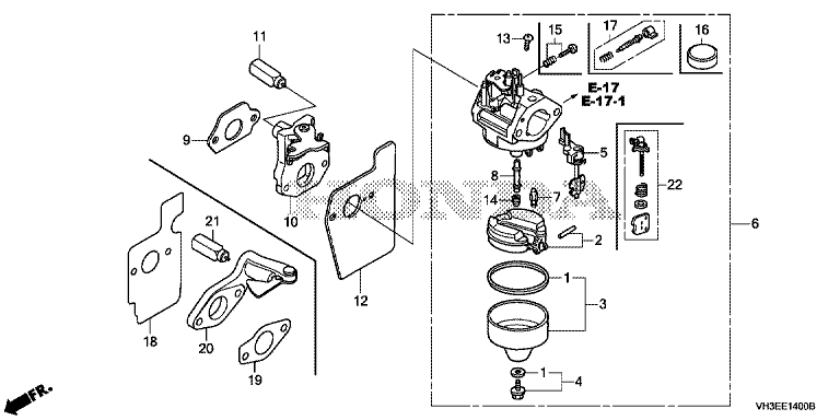Honda HRG466C1SKEH - Carburetor