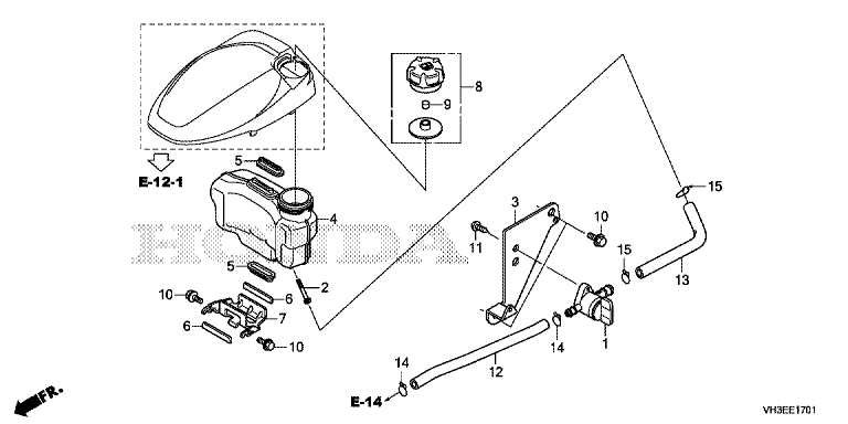 Honda HRG466C1SKEP - Fuel Tank