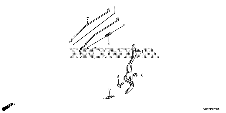VH3EE2200A Honda HRG466C1PKEH - Govenor Arm