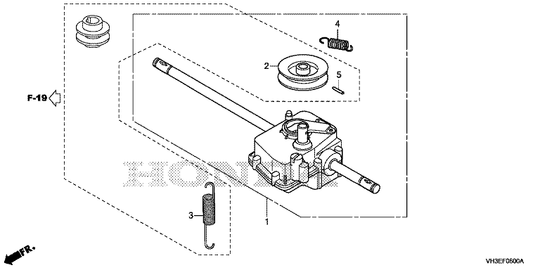 Honda HRG466C1SKEP - Transmission