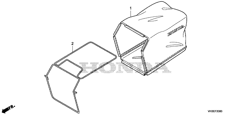 Honda HRG416C1SKEH - Grass Bag