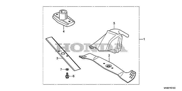 Honda HRG466C1SKEH - Mulching Kit