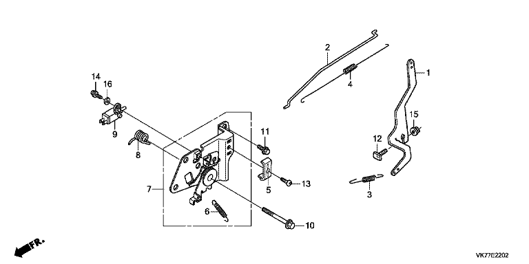Honda HRX476C2QYEH - Control
