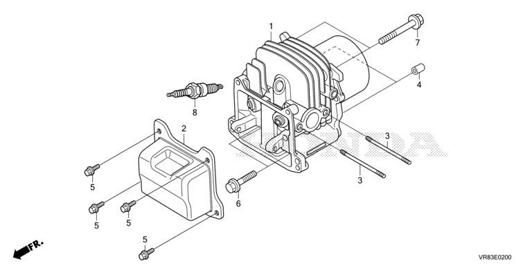 Honda HRN536C1VYEA - Cylinder Head