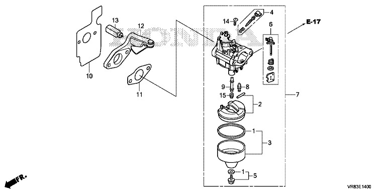 Honda HRN536C1VKEA - Carburetor