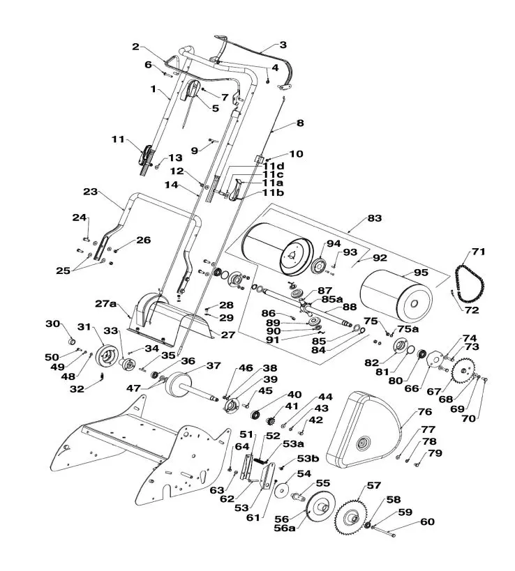 Capture Atco Clipper 20 Club ATP20G12 - OPC Clutch, Control, Roller