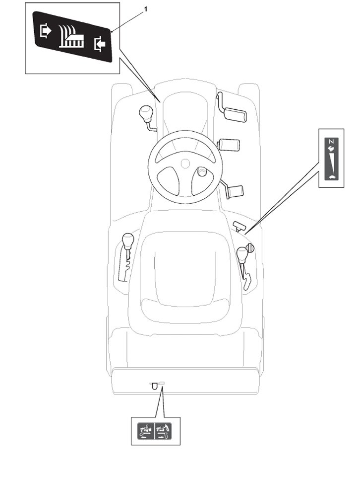 Mountfield MTF66MQ 2T0050483/CAS - Labels