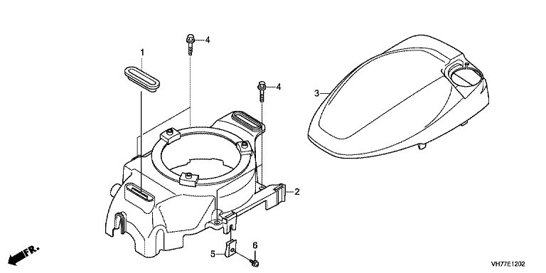 Honda HRX537C6VYEA - Fan Cover