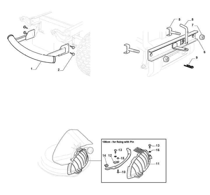 Mountfield 1543H-SD 2T1210483/M20 - Optional