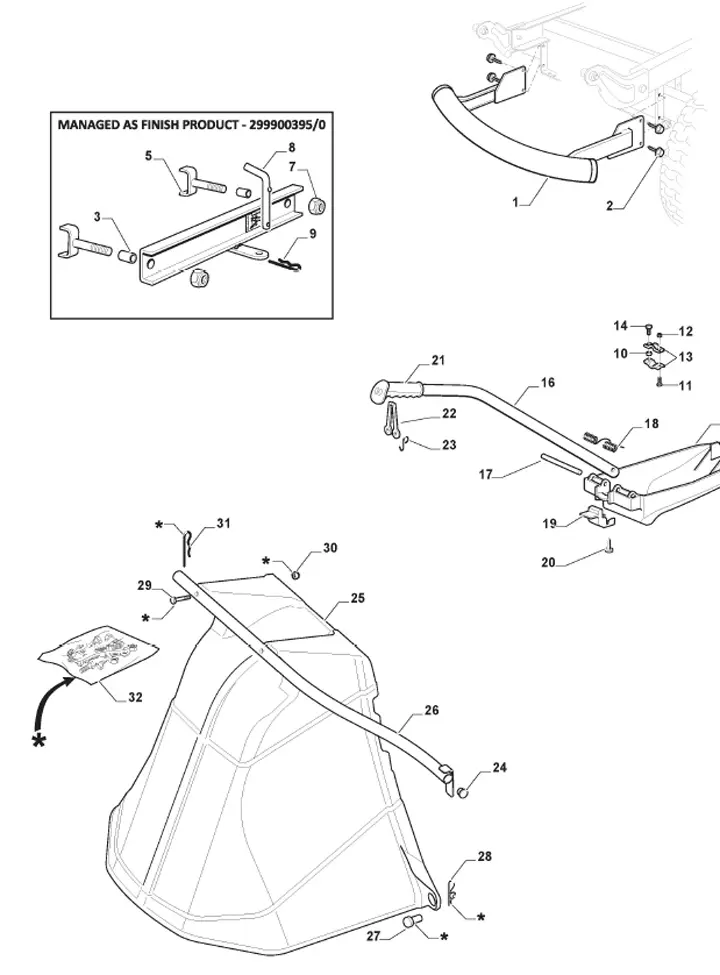 mf-17 Mountfield MTF98H 2T2610403CAS - Optional