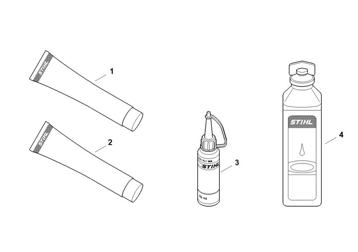 Stihl MS194T - Lubrication, Grease