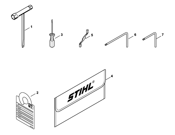 Stihl MS150TCE - Tools, Extras
