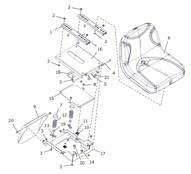 Westwood T50 From Apr2016 - Seat Box