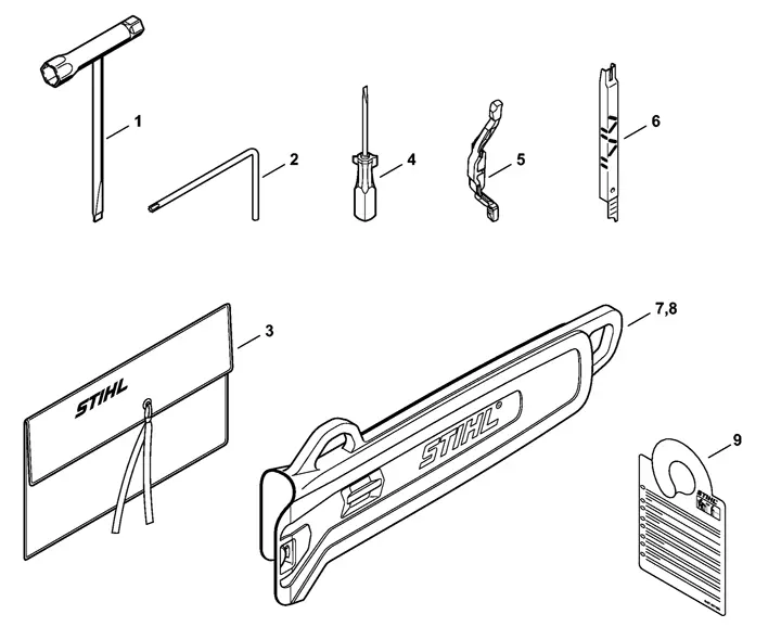 Stihl MS201TC - Tools, Extra