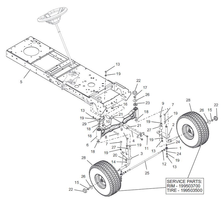 Westwood T40 From Mar19 - Chassis