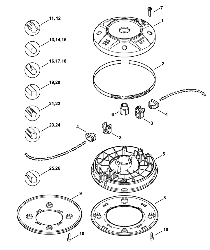 Stihl Mowing Head - Durocut 20-2