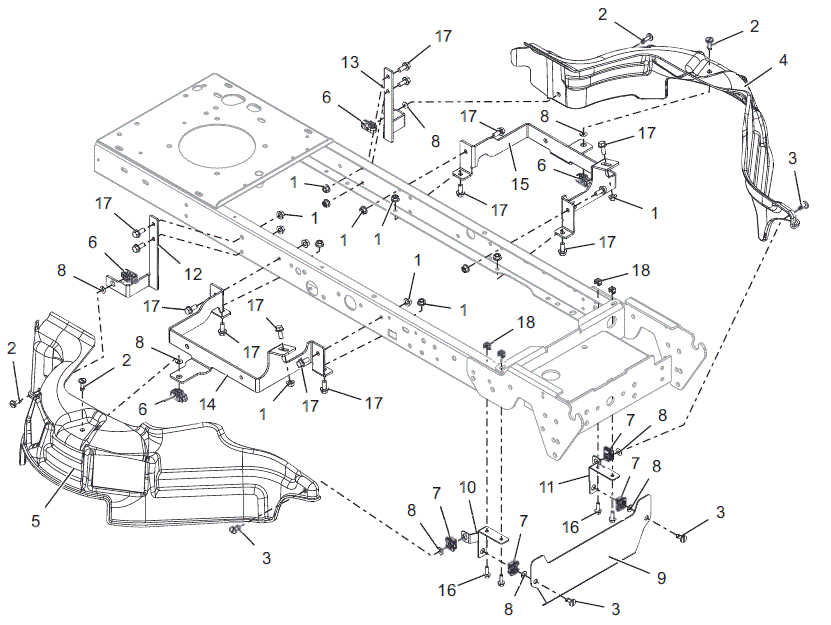 Westwood T40 From Mar19 - Guarding Assy