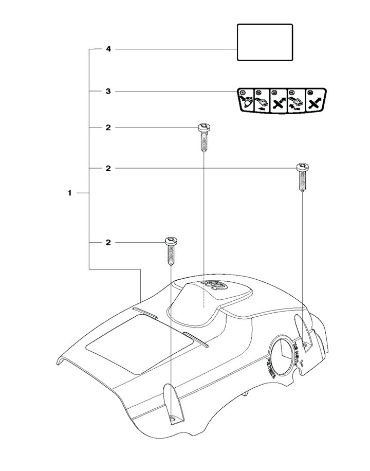 120ii-13 Husqvarna 120ii - Cover