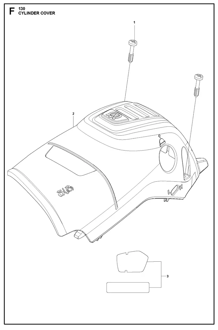 Husqvarna 130 - Cylinder Cover