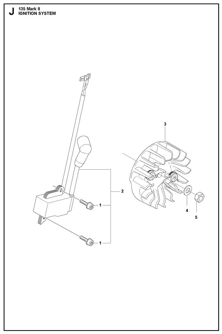 Husqvarna 135ii - Ignition System