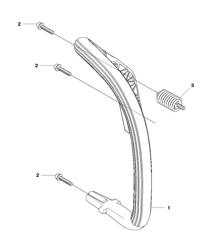 435ii-31 Husqvarna 435II - Handle