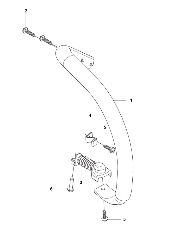 540xpiii-25 Husqvarna 540XPiii - Handle