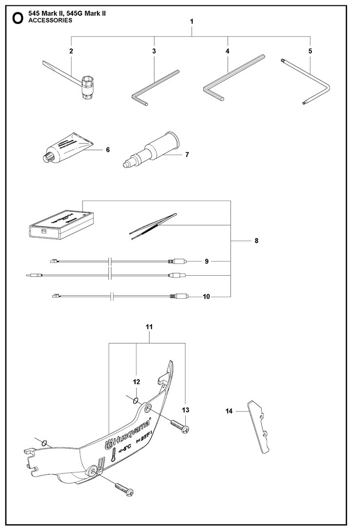 Husqvarna 545ii - Tools