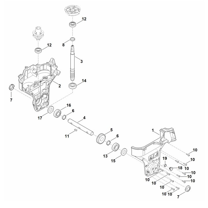MH 445.0 Stihl MH445.0 - Gear Head