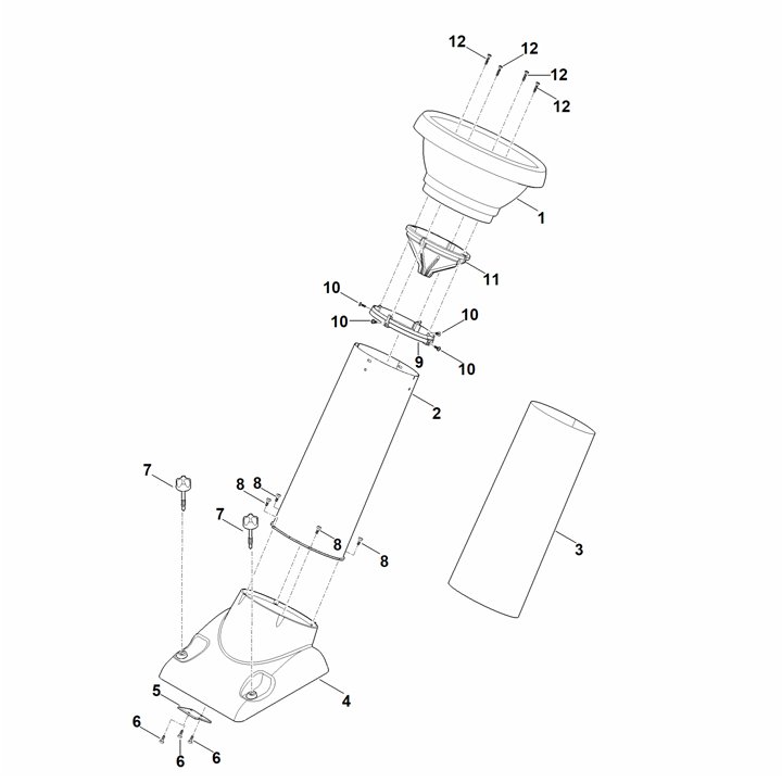 Stihl GH370.1S - Funnel