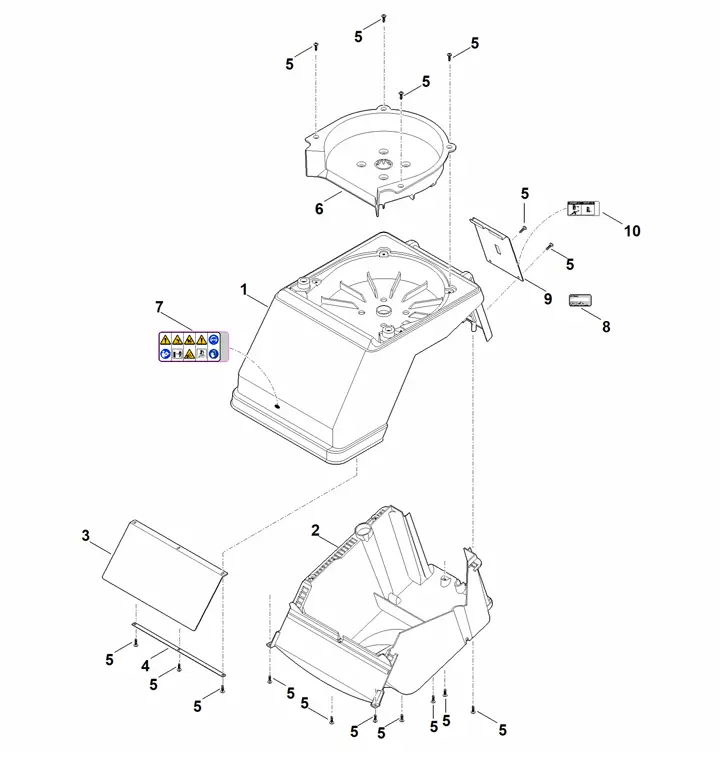 Stihl GH370.1S - Housing