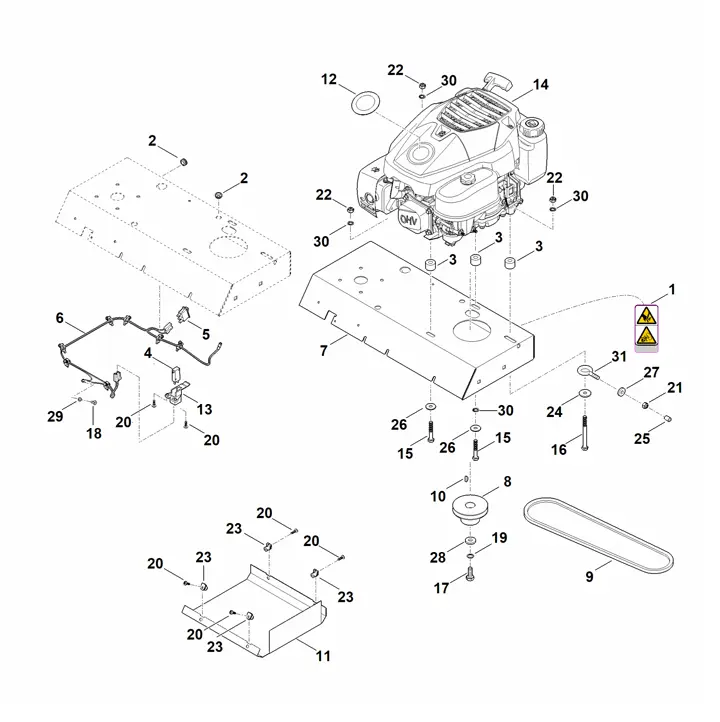 Stihl GH370.1S - Engine Drive