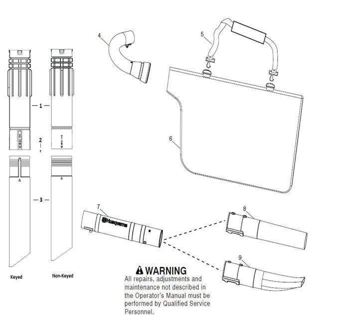 125bvx-3 Bag Husqi