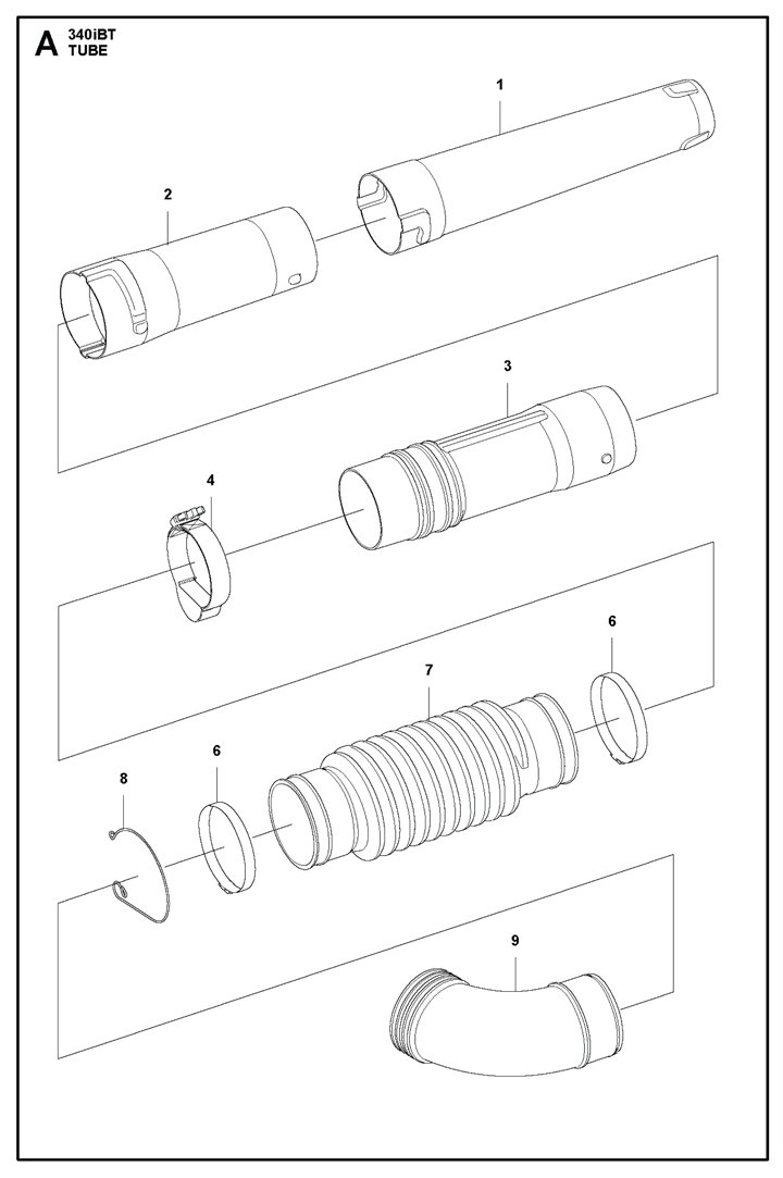 Husqi 340ibt-3 Tubes