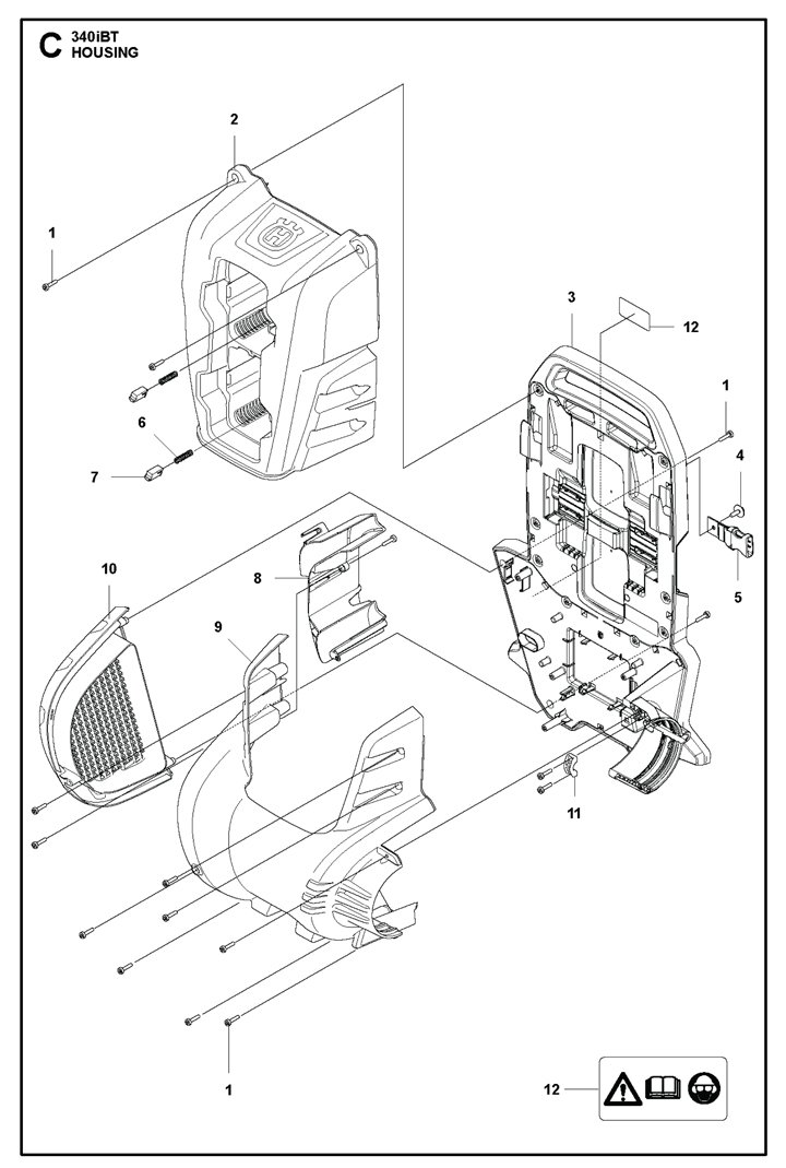 Hudq 340ibt-7 – housing