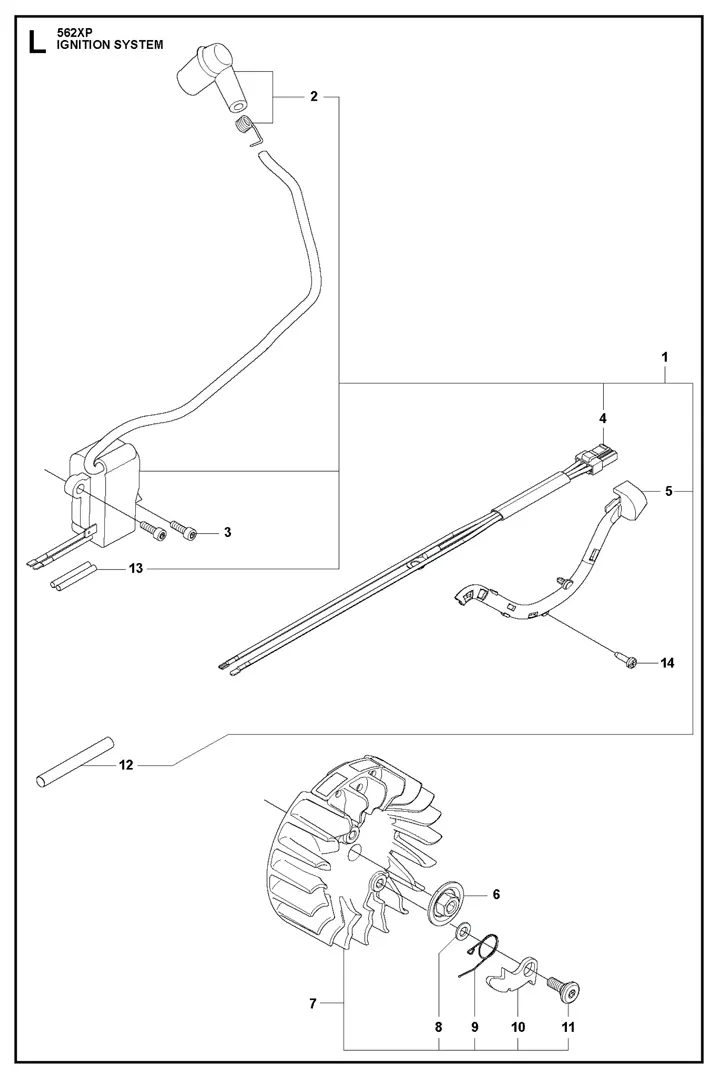 Husqvarna 562XP - Ignition System