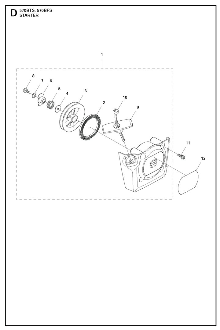 570bts-3 starter