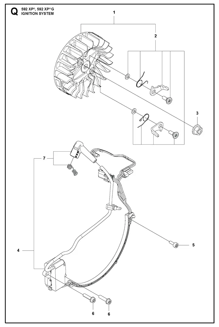 Husqvarna 592XP - Ignition System