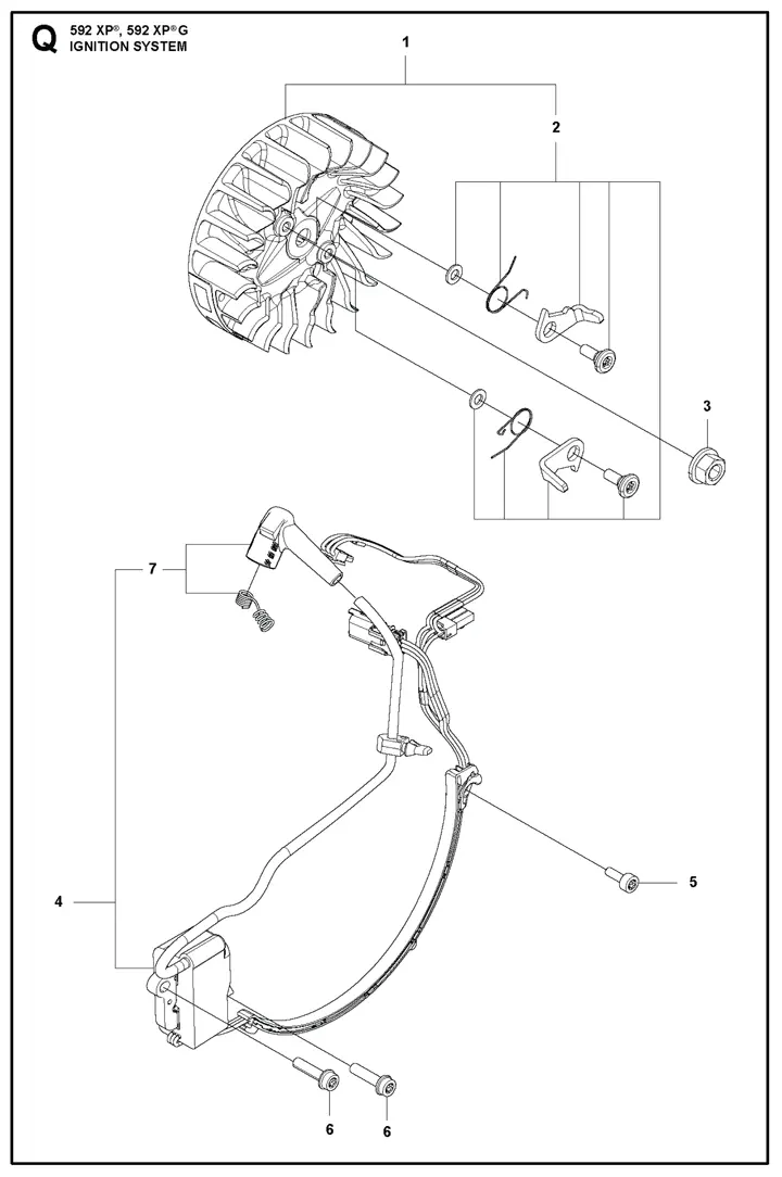 Husqvarna 592XPG - Ignition System