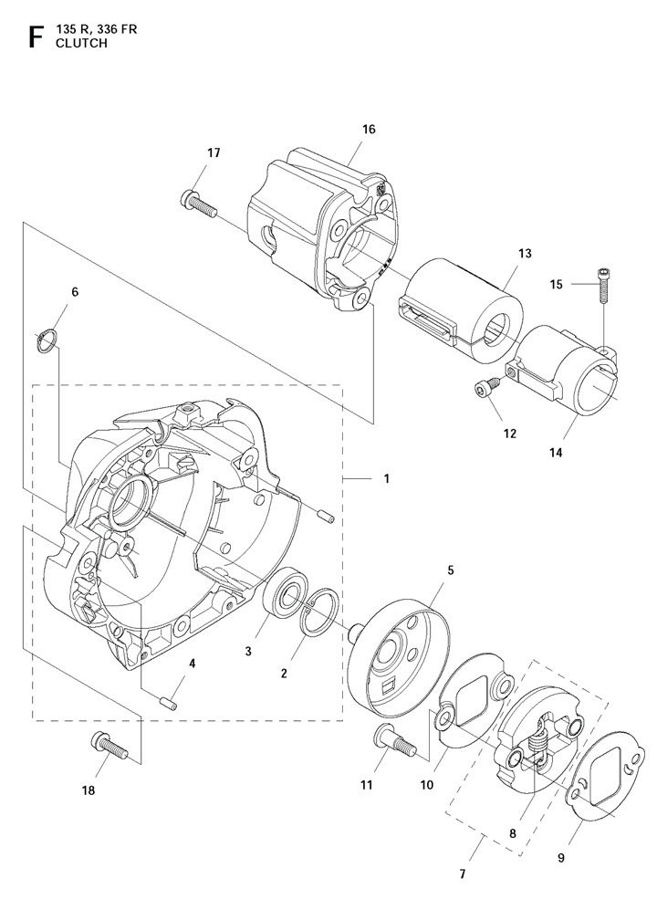 135r-7 Clutch