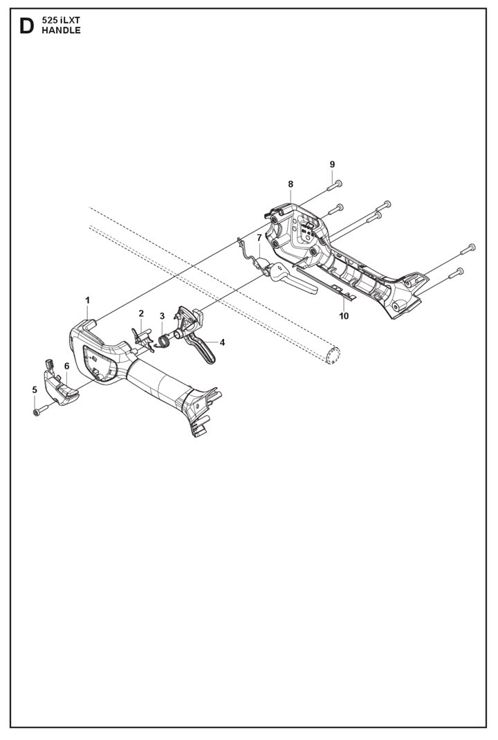 525ilxt-7 Handle