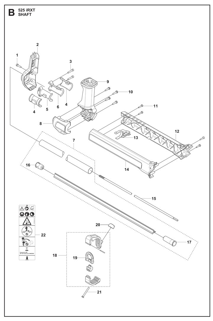 525irxt-15 Shaft